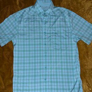 Under Armour Men's Drift Tide 2.0 Plaid Short-Sleeve Collared Polo Shirt Size M